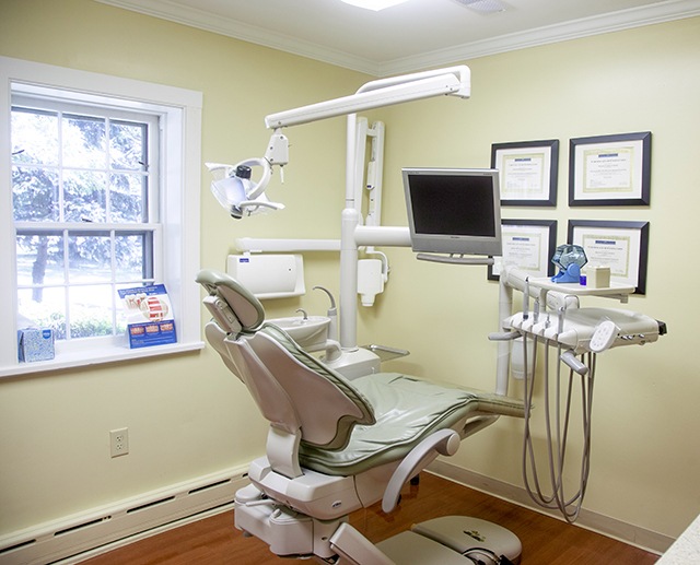 Dental exam room