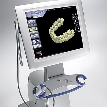 LAVA digital impressions on computer monitor